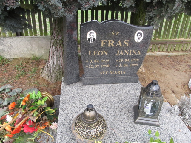 Janina Fras 1928 Świerczów - Grobonet - Wyszukiwarka osób pochowanych