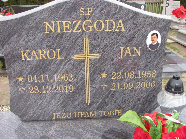 Karol Niezgoda 1963 Świerczów - Grobonet - Wyszukiwarka osób pochowanych