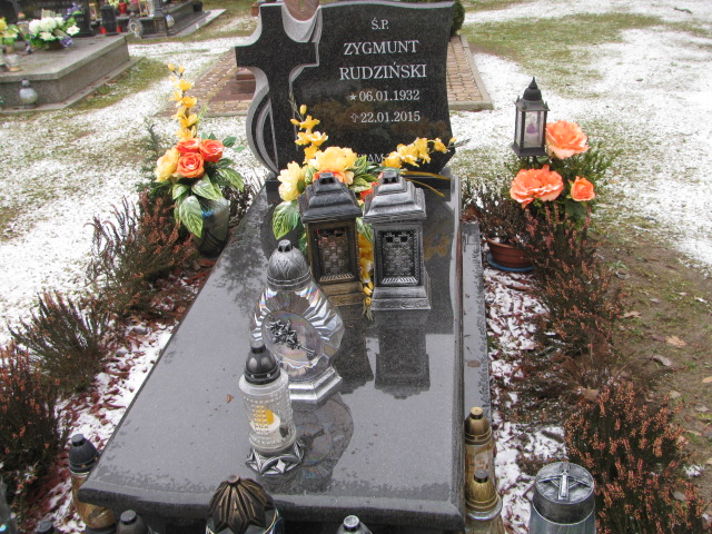 Grób Zygmunt Rudziński