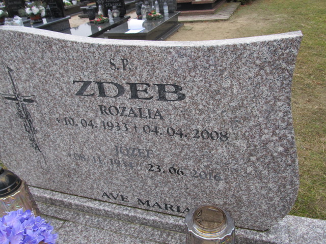 Rozalia Zdeb 1933 Świerczów - Grobonet - Wyszukiwarka osób pochowanych